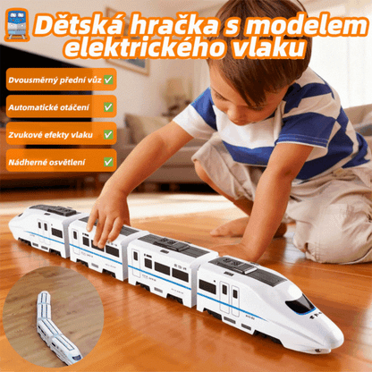 🚆【Αγοράστε 1 πάρε 1 δωρεάν】Ηλεκτρικό μοντέλο τρένου προσομοίωσης. Wanxiang μικρό τρένο παιδικά παιχνίδια πρώιμης εκπαίδευσης για παιδιά