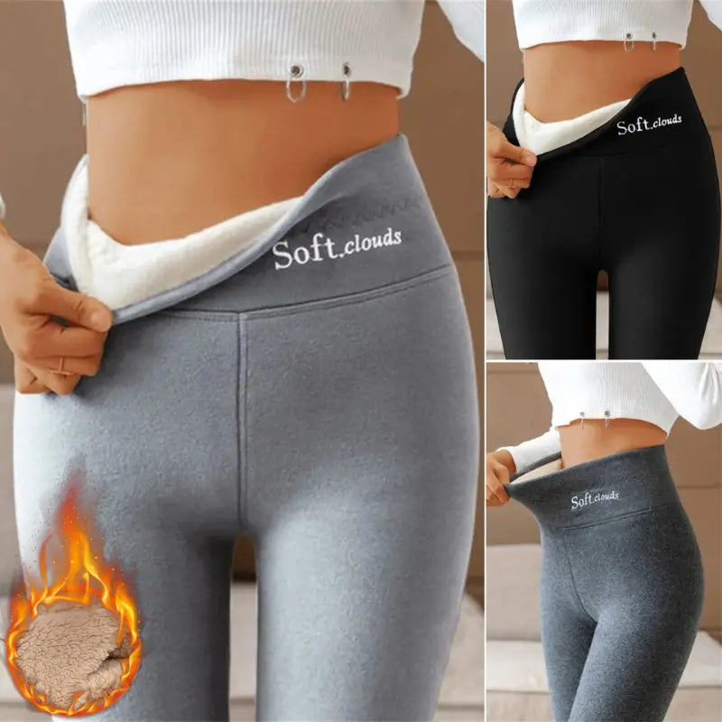 【🥶50%OFF】🔥【S-5XL】Új divatos magas derekú csípőnadrág, meleg nadrág, pamutnadrág
