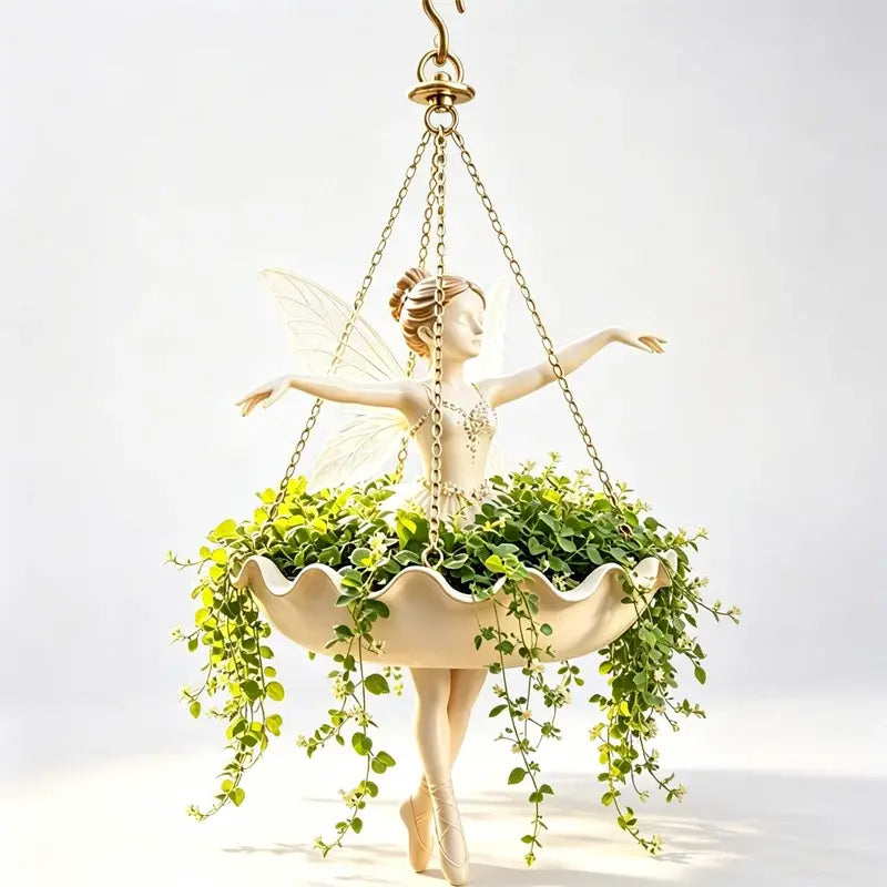 ✨ Változtasd át kertedet mesévé! Dekoratív függőcserép művészi meseszerű dizájnnal! 🌸🧚‍♀️