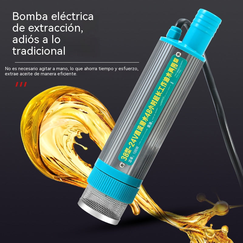Nueva bomba de aceite con batería de litio Denaqi, 21 V, bomba de aceite y agua de doble uso, batería de litio