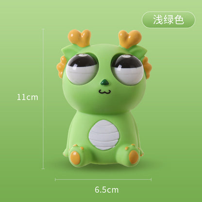🔥Hity prodejů🔥Hračka na úlevu od stresu Pop-Eyed Dragon - Stlačitelná figurka draka s vyvalenýma očima