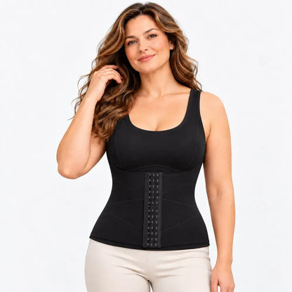 ✨【XL–5XL / 4 barvy】🩱 Hřejivá fleecová vesta německé výroby, navržená pro tvarování střední části těla a pasu