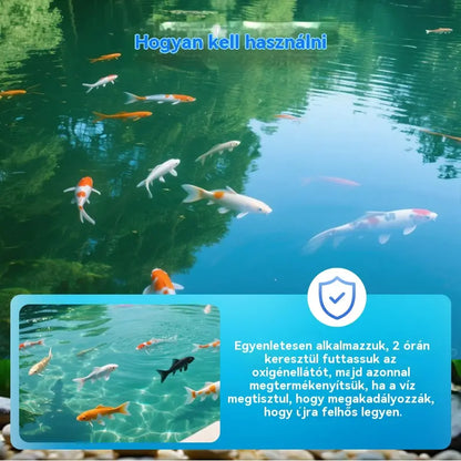 🐟🌊🔬【🔥Legjobb Akció】500g Prémium Tópor | Víztisztító és Algairtó 🐟🌊🔬