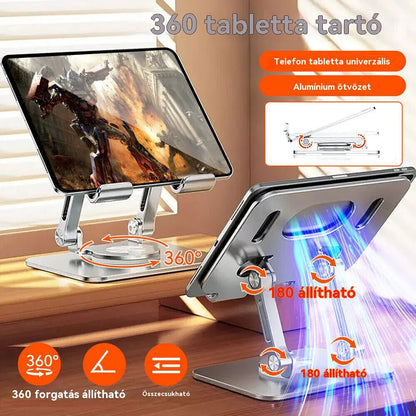 💥💻 Laptop állvány alumíniumötvözetből készült forgatható állvány