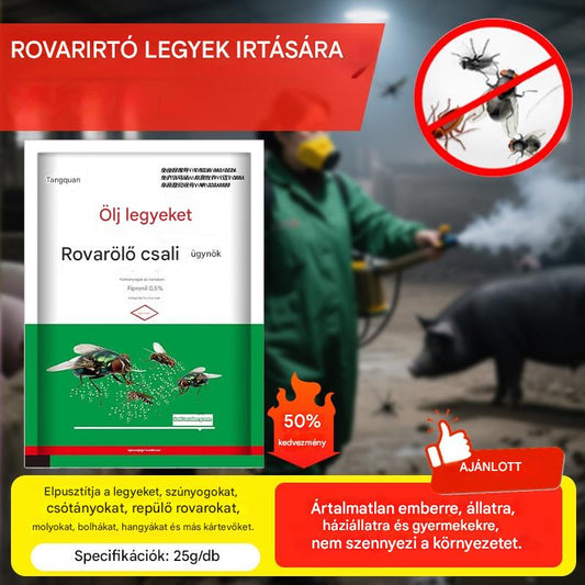 🦟【10 zacskó】 🦟Gazdasági legyek irtó spray rovarirtó, szagtalan, szúnyogirtó gyógyszer, háztartási használatra