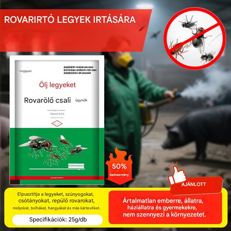 🦟【10 zacskó】 🦟Gazdasági legyek irtó spray rovarirtó, szagtalan, szúnyogirtó gyógyszer, háztartási használatra