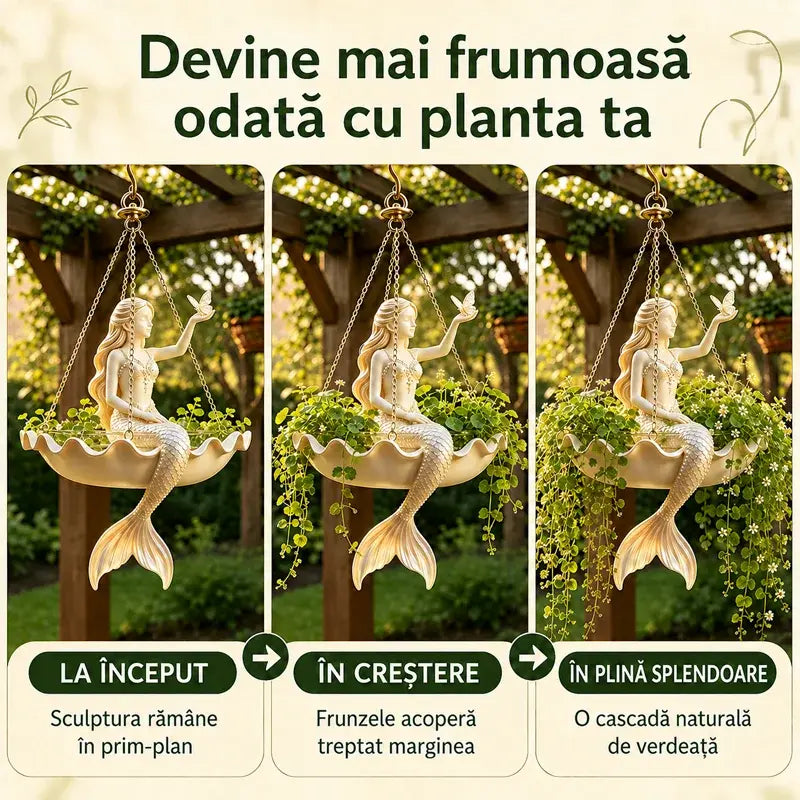 ✨ Változtasd át kertedet mesévé! Dekoratív függőcserép művészi meseszerű dizájnnal! 🌸🧚‍♀️