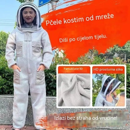 【M-2XL】🐝Pčelinji kombinezon izrađen od 3D pamučne mreže
