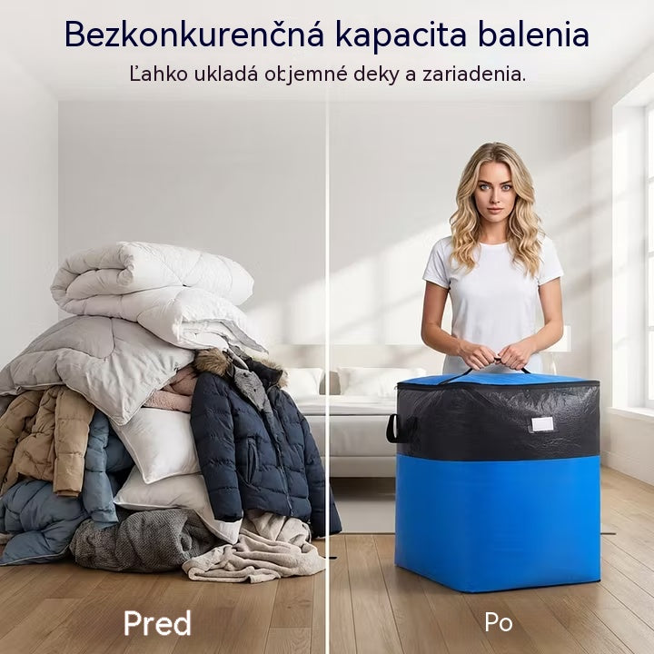 📦 Vásárolj 1-et, kapsz 1-t ingyen! 🧳 Összecsukható költöztető táska - erős és tartós fogantyúk és cipzáras záródás