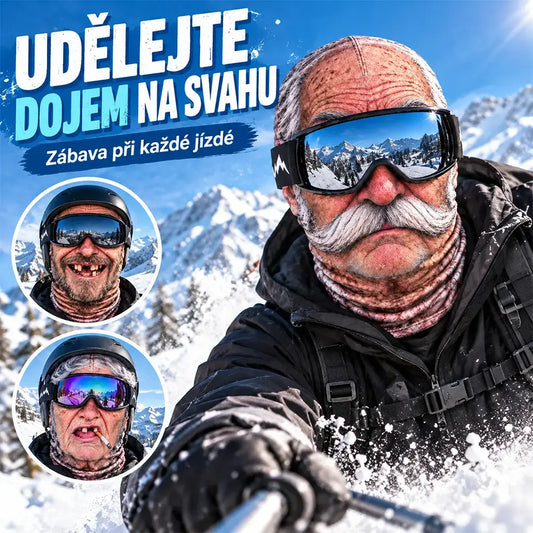 🔥【Kupite 1, dobite 1 brezplačno】🔥🔥2 komplet 25 evrov😎 Zabavna in topla 3D maska za obraz za zimske športe na prostem