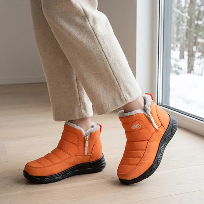 🧡【36-45-ös méretek】6 színű vízálló téli hótaposó vastag polár béléssel 😍