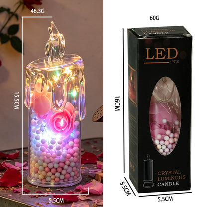 🌹Realistické ružové sviečky – LED ruže na batérie, bez dymu na bytové dekorácie, svadby, večierky a darčeky ✨