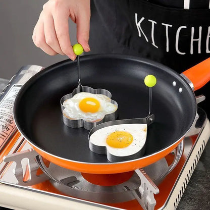 🍳【5 darabos készlet】 Akciós ár - Rozsdamentes acél tojásforma