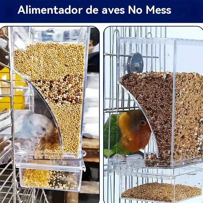 🐦🔥Automatické kŕmidlo pre vtáky s ochranou proti vysypaniu