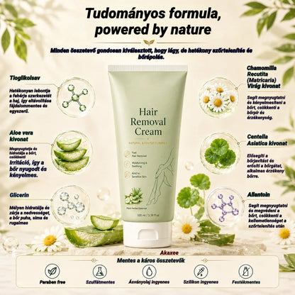 ✨【Fizessen 1 kap 1】Divifit™ Természetes Gyengéd Szőrtelenítő Krém | Nőkre és Férfiakra, Érzékeny Bőrre🌿🎁