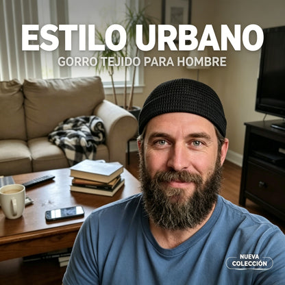 🔥Gorro Docker transpirable sin visera para hombre - Gorro de malla ligero para actividades al aire libre en verano