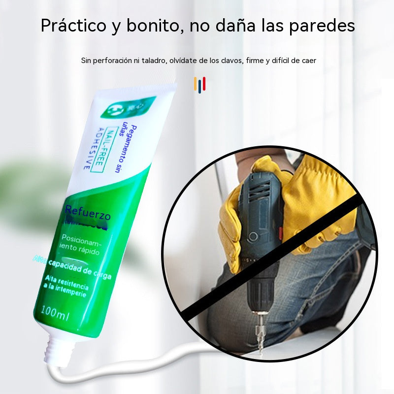 【🔥Compra 2 y llévate 2 gratis】☔Pegamento impermeable universal sin perforar