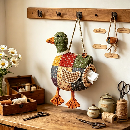 🐔Állatmotívumos papírzsebkendő-tartó varrókészlet