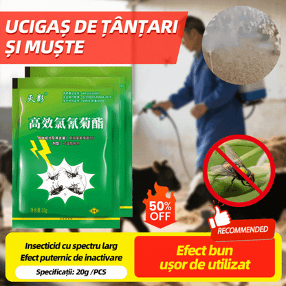 🦟【20 tasak】❌Kifejezetten a szúnyogok és legyek farmokon való irtására tervezték, egy csomag elpusztítja a bolhákat/sáskákat/csótányokat/legyeket/szúnyogokat!