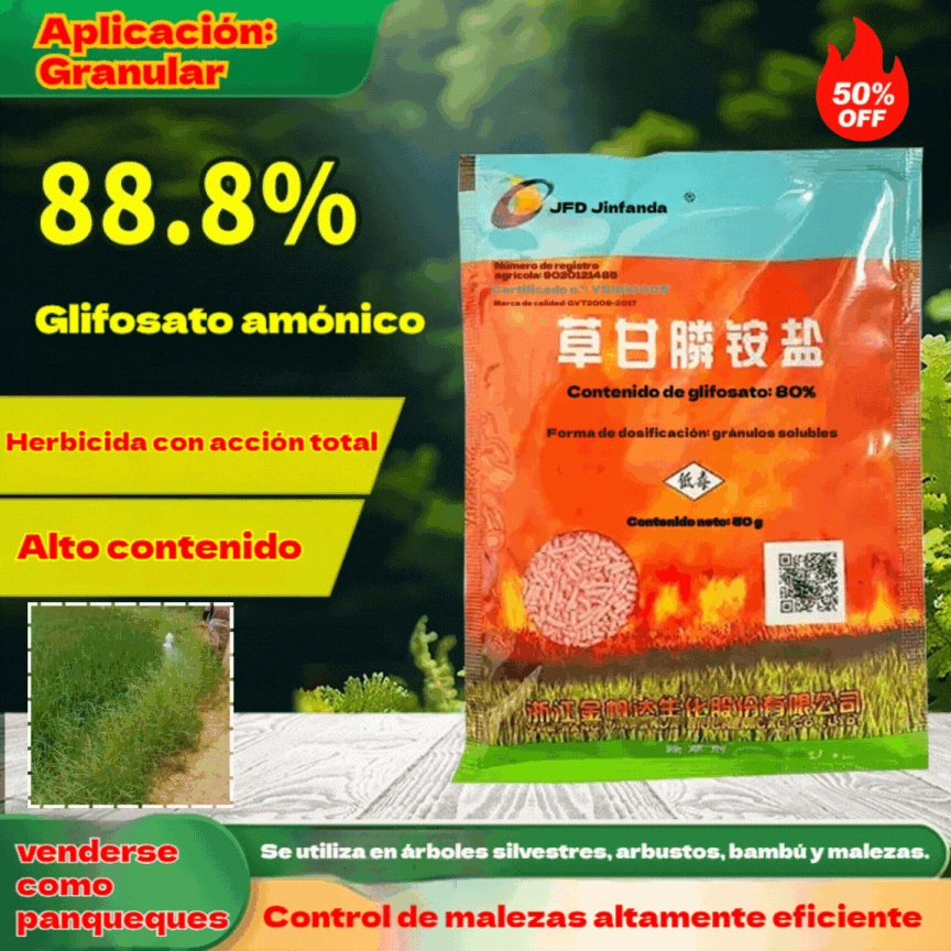 🔥Speciální časově omezená nabídka🌿【5 balení】【7denní odstraňování plevele】Herbicid na bázi glyfosátu Jinfanda🌳🌸🌱