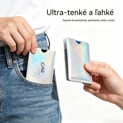 Balenie 8 kusov za 17 € 🔒 8 RFID obalov na karty s ochranou proti krádeži – Chráňte svoje bankové karty a identifikačné karty