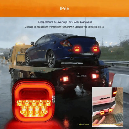 【Univerzalne 12V/24V】 LED luči za prikolico