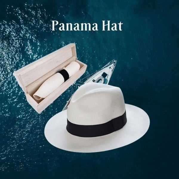 🌿 【56-58cm】【Compre 1 y obtenga 1 gratis】Sombrero de palma tejido a mano de Ecuador.