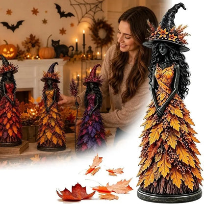 🧙‍♀️ Figurka okouzlující podzimní čarodějnice