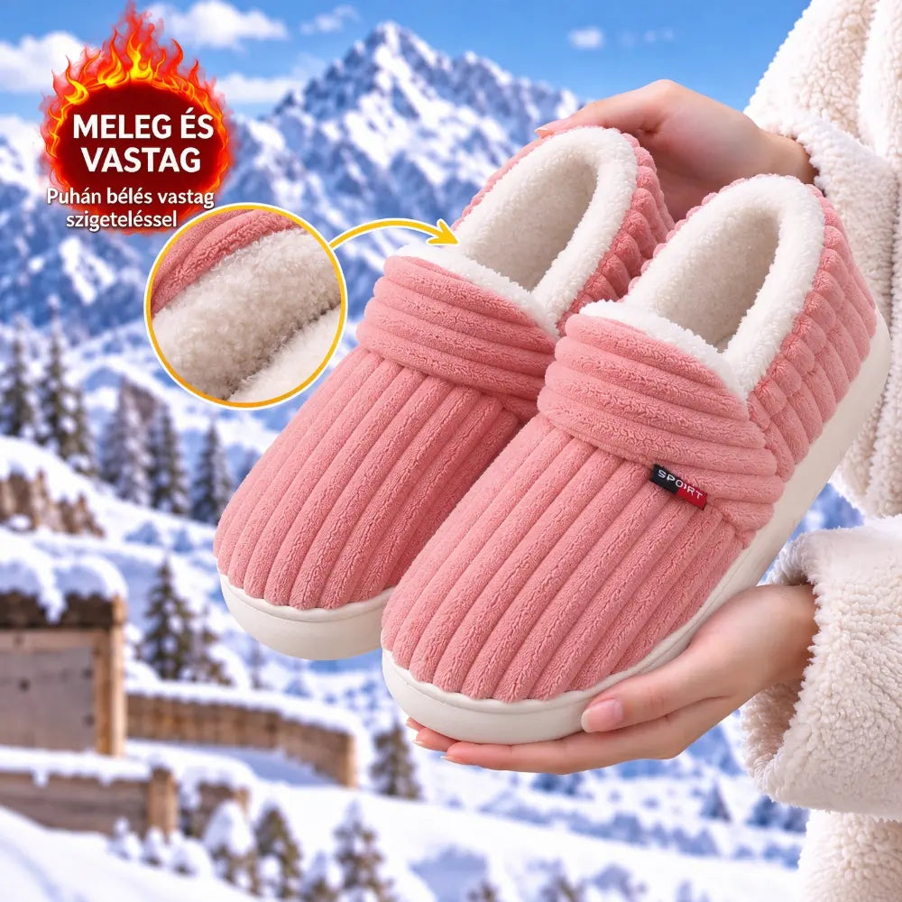 😍Téli papucs, ami kint is viselhető!