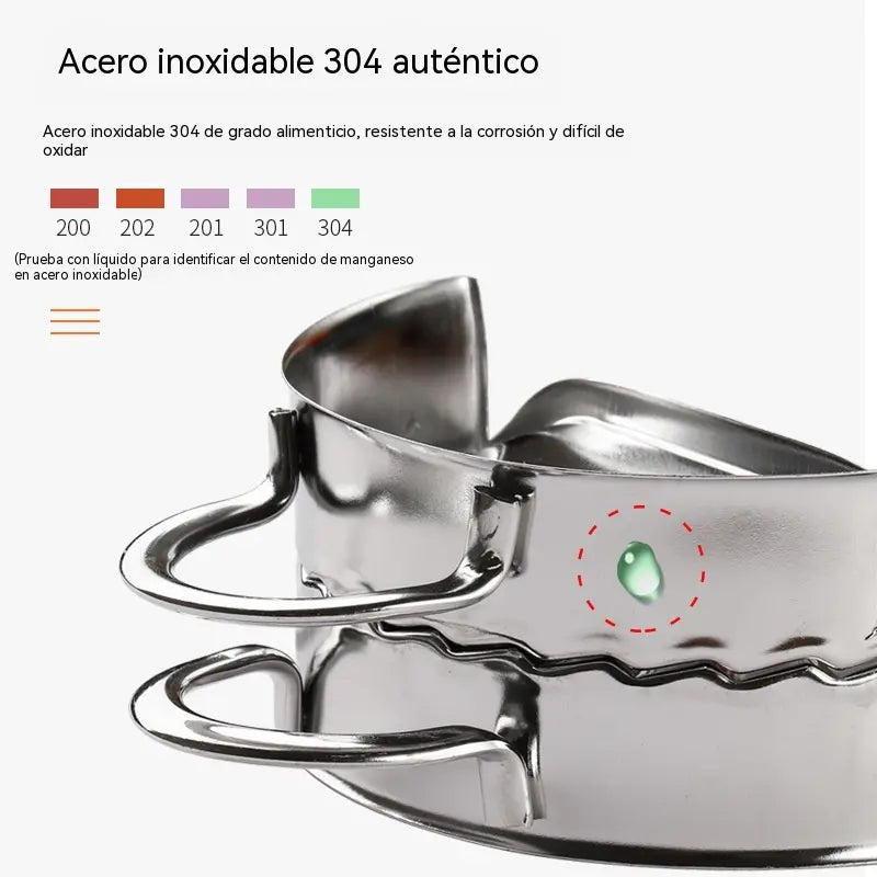 🥟8,5 cm-es szaggató + 8,5 cm-es gombócformázó✨ Tökéletes végeredményű házi gombócok percek alatt!✨ Élelmiszer-ipari minőségű rozsdamentes acél