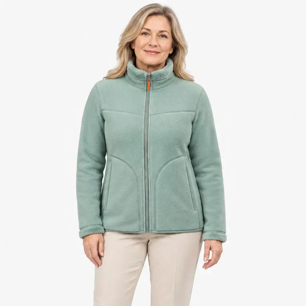 【M-4XL】Kifordítható női polárkabát – két stílus egyben!