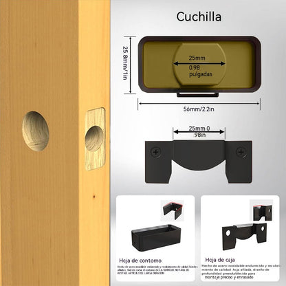 🔥🚪Herramienta profesional para la instalación de pestillos de puerta