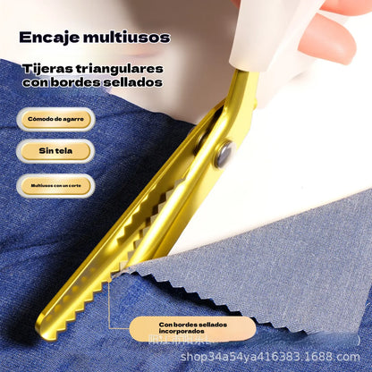 ✂️✨ Kreatív varró- és csipkevágó olló 🧵💖 Precíz és könnyed vágás – segítségével gyerekjáték lesz bármilyen kreatív alkotómunka 🎀🌟