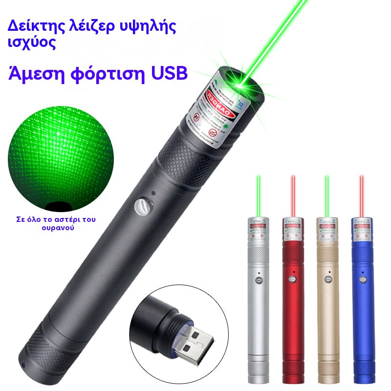⚡Δύο για €26【Αγοράστε 1 και πάρτε 1 δωρεάν】Φορητή στυλό τοποθέτησης λέιζερ πολλαπλών μοτίβων