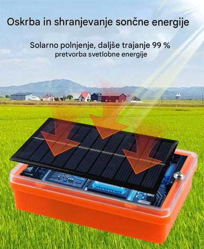 🐦🦉【Nov izdelek】Popolnoma nadgrajen odganjalec ptic na sončno in vetrno energijo, nastavljiv z glasovnim upravljanjem