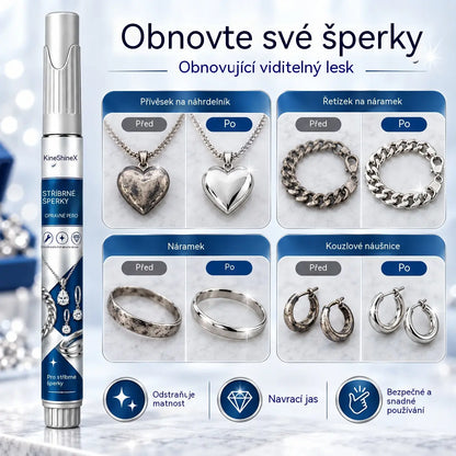 🔥 Časově omezená nabídka: sleva 50 % 🔥 Pero na opravu škrábanců a úpravu stříbrných šperků