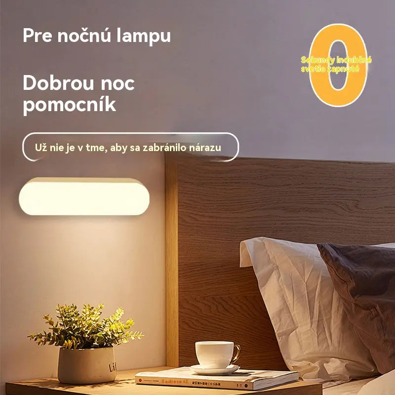 🏡💡【Kúp 1, dostaneš 1 zadarmo】Inteligentné LED svetlo so snímaním ľudského tela, ľahko sa nabíja a je praktické