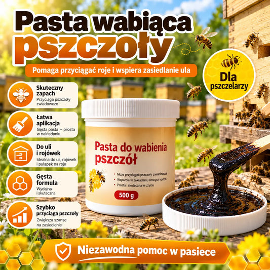 🐝[2 butelki] 🐝Maść wabiąca pszczoły: naturalna formuła, szybko działająca! Szybkie rozwiązanie, aby przyciągnąć roje do ula!