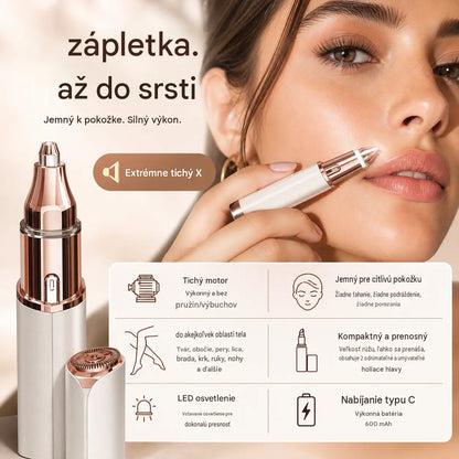 🎁 Model 2026 – 50% zľava💥💗 Zariadenie 2 v 1 na odstraňovanie chĺpkov na tvári a tvarovanie obočia