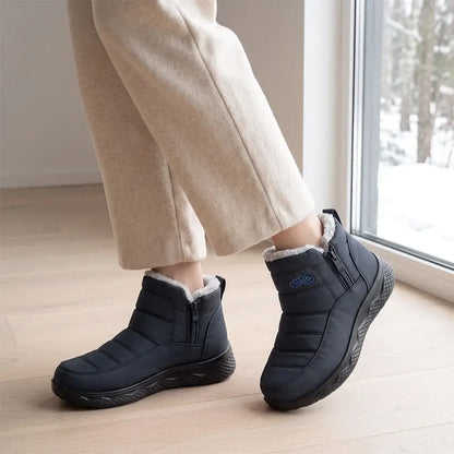 🧡【36-45-ös méretek】6 színű vízálló téli hótaposó vastag polár béléssel 😍