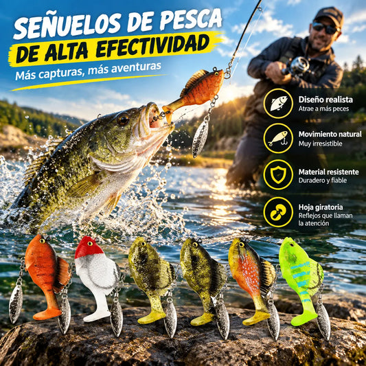 🔥 [6 darabos, 6 színű készlet] 🐟 Nagy távolságú dobásokhoz tervezett gumicsalik; jellemzői a hínármentes kialakítás, a T-farok és a súlyozott jigfej.