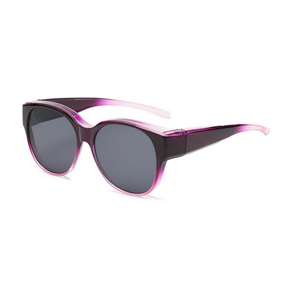 [Compra uno y llévate otro gratis]Nuevas gafas de sol con estampado de carey; gafas de sol polarizadas con protección UV.