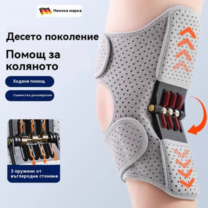 Наколенка за възрастни хора, която предпазва коленете им.