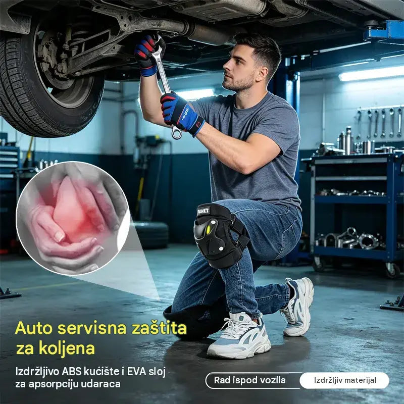 Fluorescentna zaštitna ortoza za koljeno prikladna za sva godišnja doba