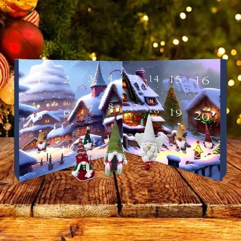 【🎄🎄Nízka cena na obmedzený čas】🎃🎅Adventný kalendár 2025 s elfmi