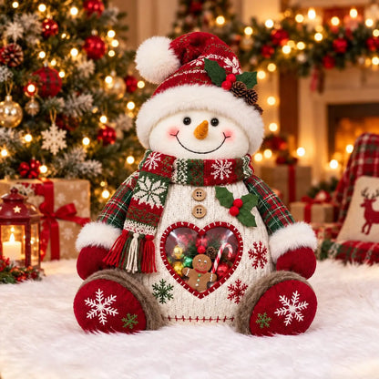 🎅 Újratölthető karácsonyi figurás ajándéktartó