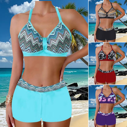 🏖️👙【S-5XL】🌴 Kupaći kostim s printom, savršen za odmor na plaži - brzo se suši, udoban je i prozračan ✨