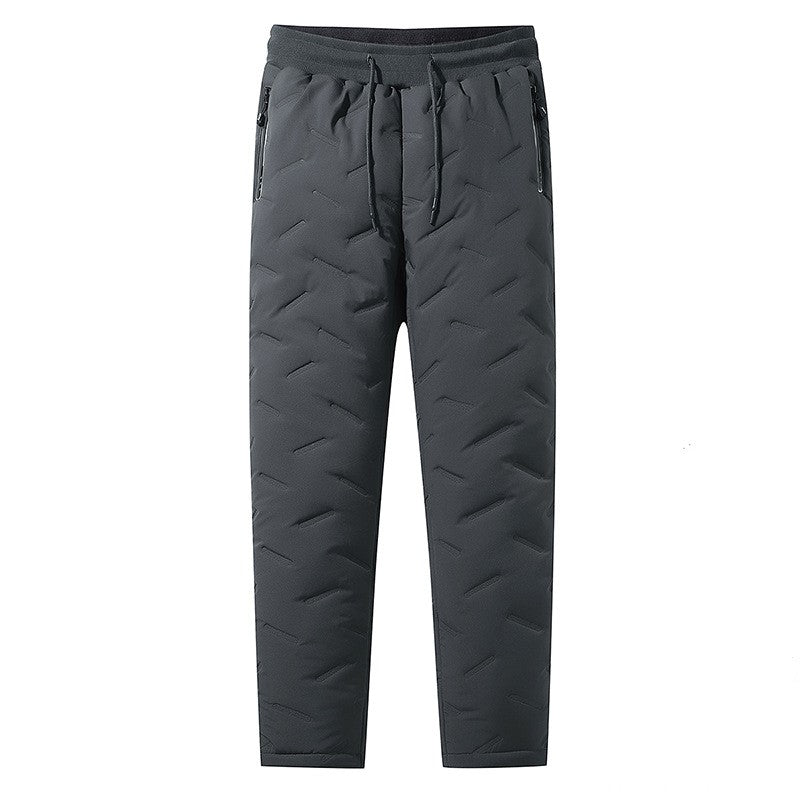 [L-7XL, 45-125kg] Téli polár és vastag báránygyapjú nadrág, vízálló, meleg és kényelmes