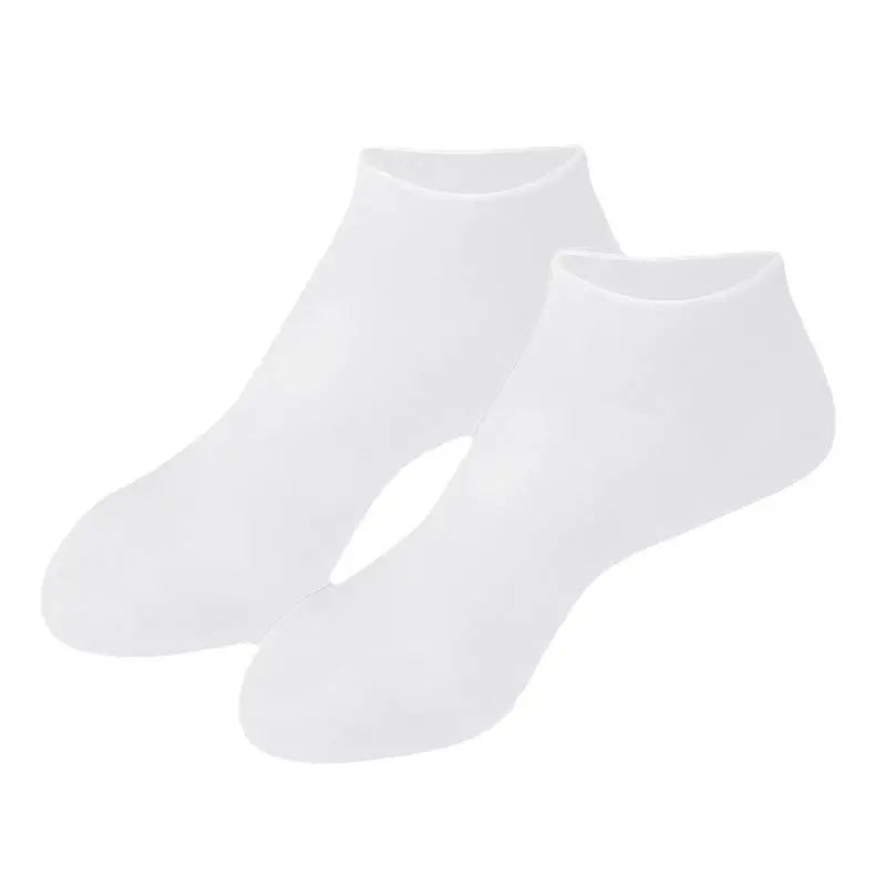 🔥¡Oferta 1+2! 👣 Mascarilla hidratante para pies, calcetines exfoliantes de silicona y calcetines protectores para la playa (3 pares)