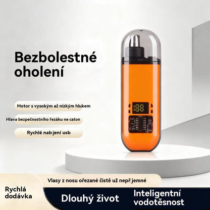 📢👨Univerzální multifunkční elektrický zastřihovač chloupků v nose s digitálním displejem